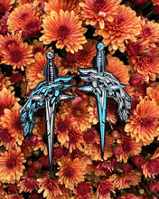 Load image into Gallery viewer, SALE LE 65 Blue Skies and Pain EOT Hand Daggers (2 Pins)